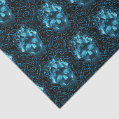 Blauwstaartwappapier Tissuepapier (Detail)