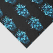 Blauwstaartwappapier Tissuepapier (Detail)