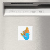 blauwstaartzeemeermin magneet (Insitu (Vaatwasser))