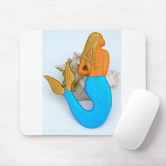 blauwstaartzeemeermin muismat (Met muis)