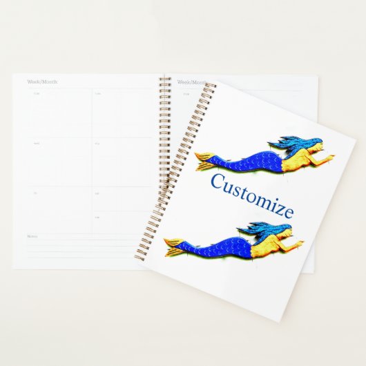 blauwstaartzeemeermin planner (Display)