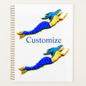 blauwstaartzeemeermin planner (Voorkant)