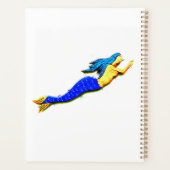 blauwstaartzeemeermin planner (Achterkant)