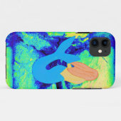 blauwstaartzeemeervormig ontwerp Case-Mate iPhone case (Achterkant (horizontaal))