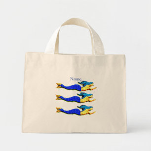 Blauwstaartzeemuizen Mini Tote Bag