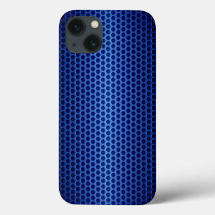 Blauwstalen metalen gat Case-Mate iPhone case