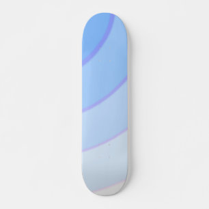 Blauwstalen skateboard