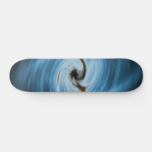 Blauwstalen skateboard (Horizontaal)