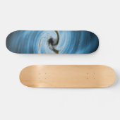 Blauwstalen skateboard (Horizontaal)