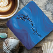 Blauwstamdolfijn Drankjes Onderzetter