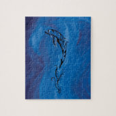 Blauwstamdolfijn Legpuzzel (Verticaal)
