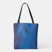 Blauwstamdolfijn Tote Bag (Achterkant)