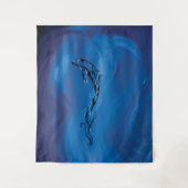 Blauwstamdolfijn Wandkleed (Voorkant)