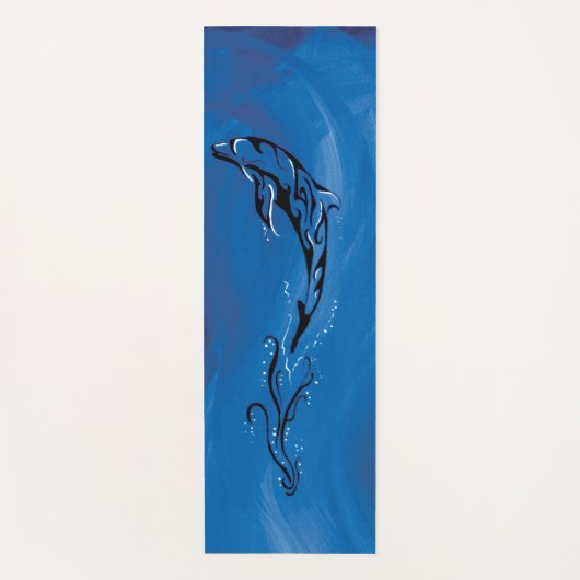 Blauwstamdolfijn Yogamat (Voorkant)