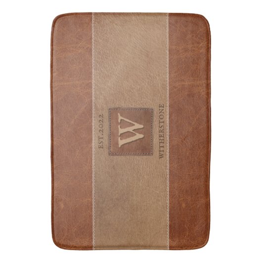 Blauwsteenband Chestnut Brown Badmat (Voorkant Verticaal)