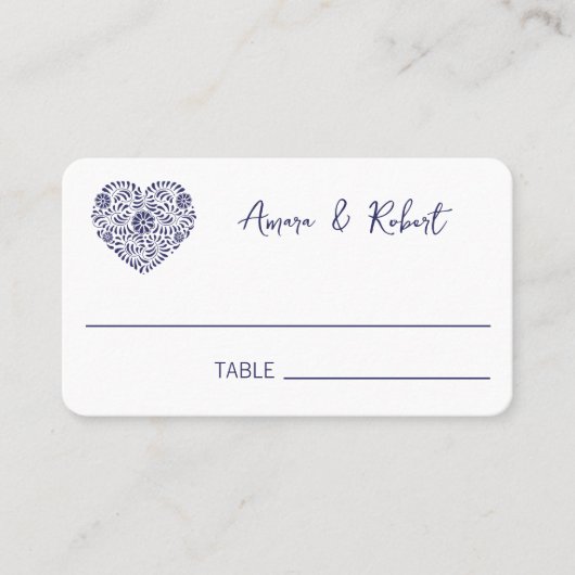 Blauwtalaverhart Plaatskaartje (Voorkant)