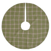 Blauwtartan Polyester Tree Skirt Kerstboom Rok (Voorkant)