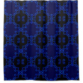Blauwte 7 douchegordijn (Voorkant)