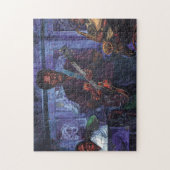 Blauwte bij de puzzel van Lou Legpuzzel (Verticaal)