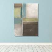 Blauwte in Dusk II Canvas Afdruk (Insitu (Houten vloer))