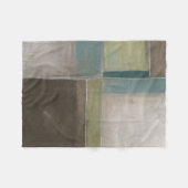 Blauwte in Dusk II Fleece Deken (Voorkant (Horizontaal))