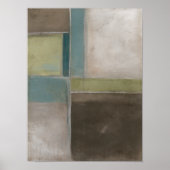 Blauwte in Dusk II Poster (Voorkant)