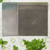 Blauwte in Dusk II Theedoek (Gevouwen)