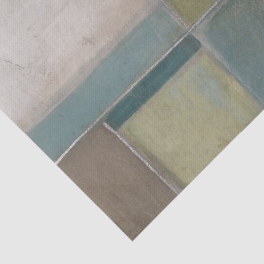 Blauwte in Dusk II Tissuepapier (Detail)