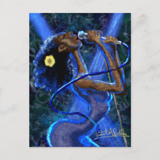 Blauwte in het Briefkaart Rhapsodie