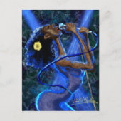 Blauwte in het Briefkaart Rhapsodie (Voorkant)