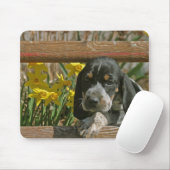 Blauwtekenpuppy Muismat (Met muis)