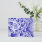 Blauwtong Briefkaart (Staand voorkant)