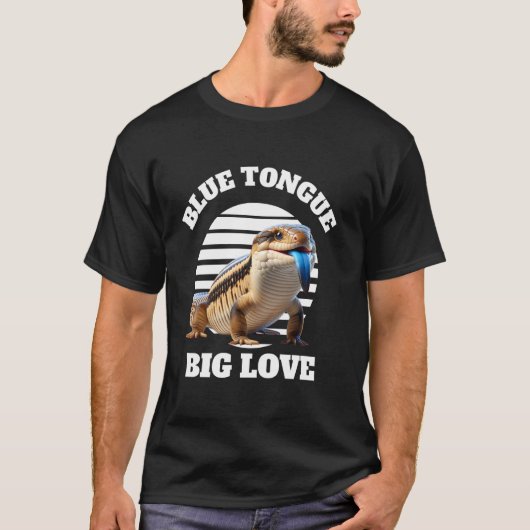 Blauwtong Skink Owner T-shirt (Voorkant)