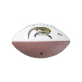 Blauwtongen cartoon illustratie american football (Gedraaid 270)