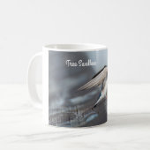 Blauwval Koffiemok (Voorkant links)