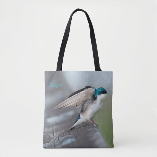 Blauwval Tote Bag (Voorkant)