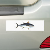 Blauwvintonijn Bumpersticker (Op auto)