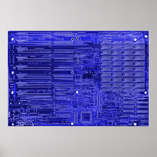 blauwvintonijn - elektronische schakelkaart poster (Voorkant)