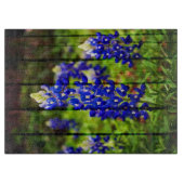 Blauwvintonijn en snijbord van hout snijplank (Voorkant)