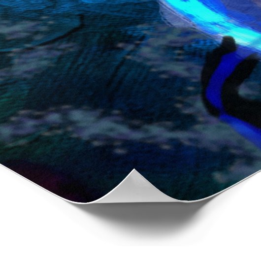 Blauwvintonijn in het Poster Rhapsodie (Hoek)