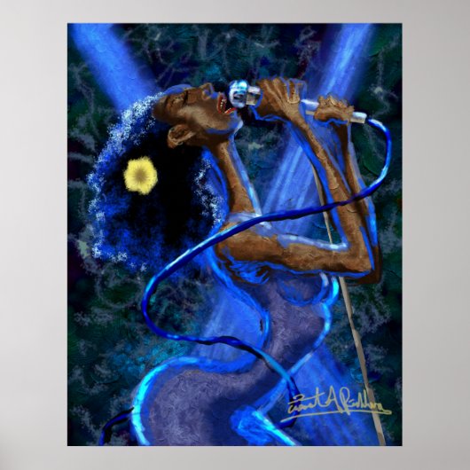 Blauwvintonijn in het Poster Rhapsodie (Voorkant)