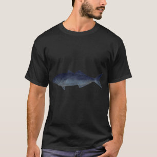 Blauwvintonijn (kleur) t-shirt