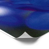 blauwvintonijn met bijen poster (Hoek)