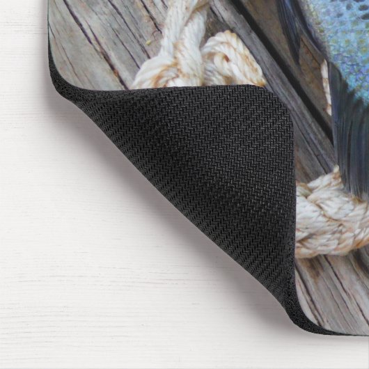 blauwvintonijn op het dok muismat (Hoek)