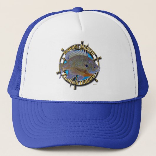 Blauwvintonijn Trucker Pet (Voorkant)