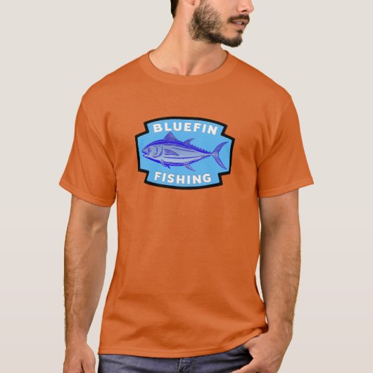 Blauwvintonijn vissen T-shirt (Voorkant)