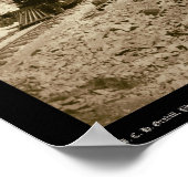 Blauwvintonijn zwarte heuvels SD 1890 Poster (Hoek)