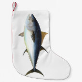 Blauwvintonijnillustratie Kleine Kerstsok (Voorkant)