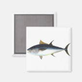 Blauwvintonijnillustratie Magneet (Voorkant / Achterkant)