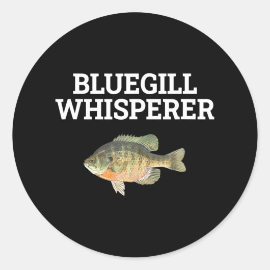 blauwvintonijnvisserij ronde sticker (Voorkant)